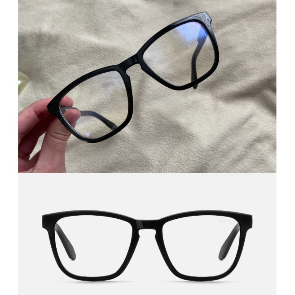 NWOT QUAY Hardwire Blue Light Glasses